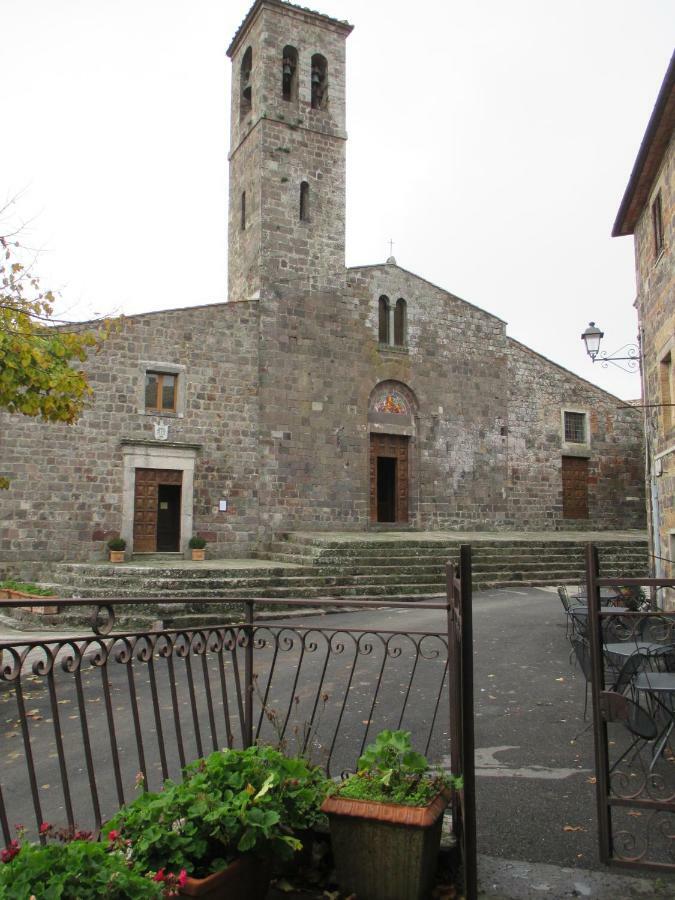 Villa Casa Della Piazza Radicofani Exterior foto